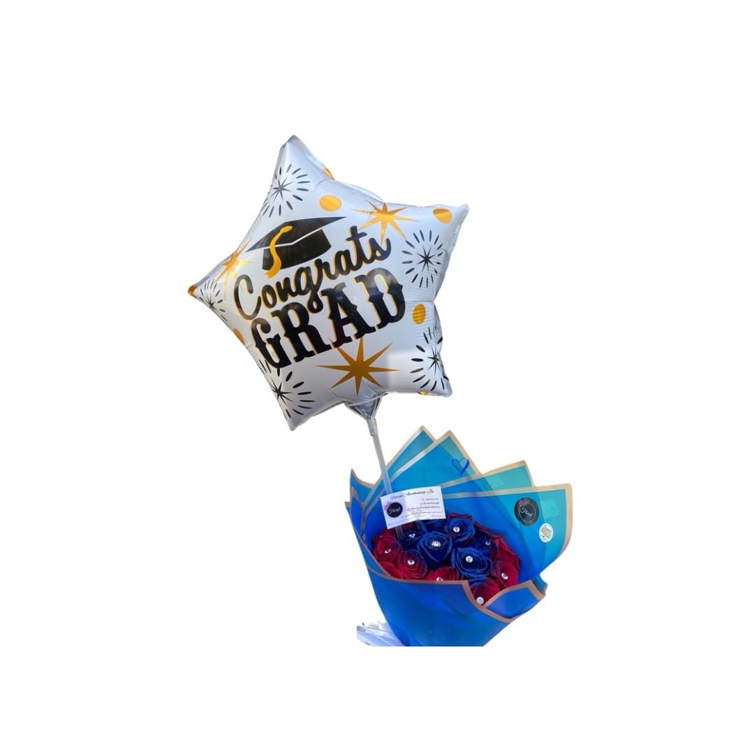 NEW Graduation Medium Bouquet (with Crystals)