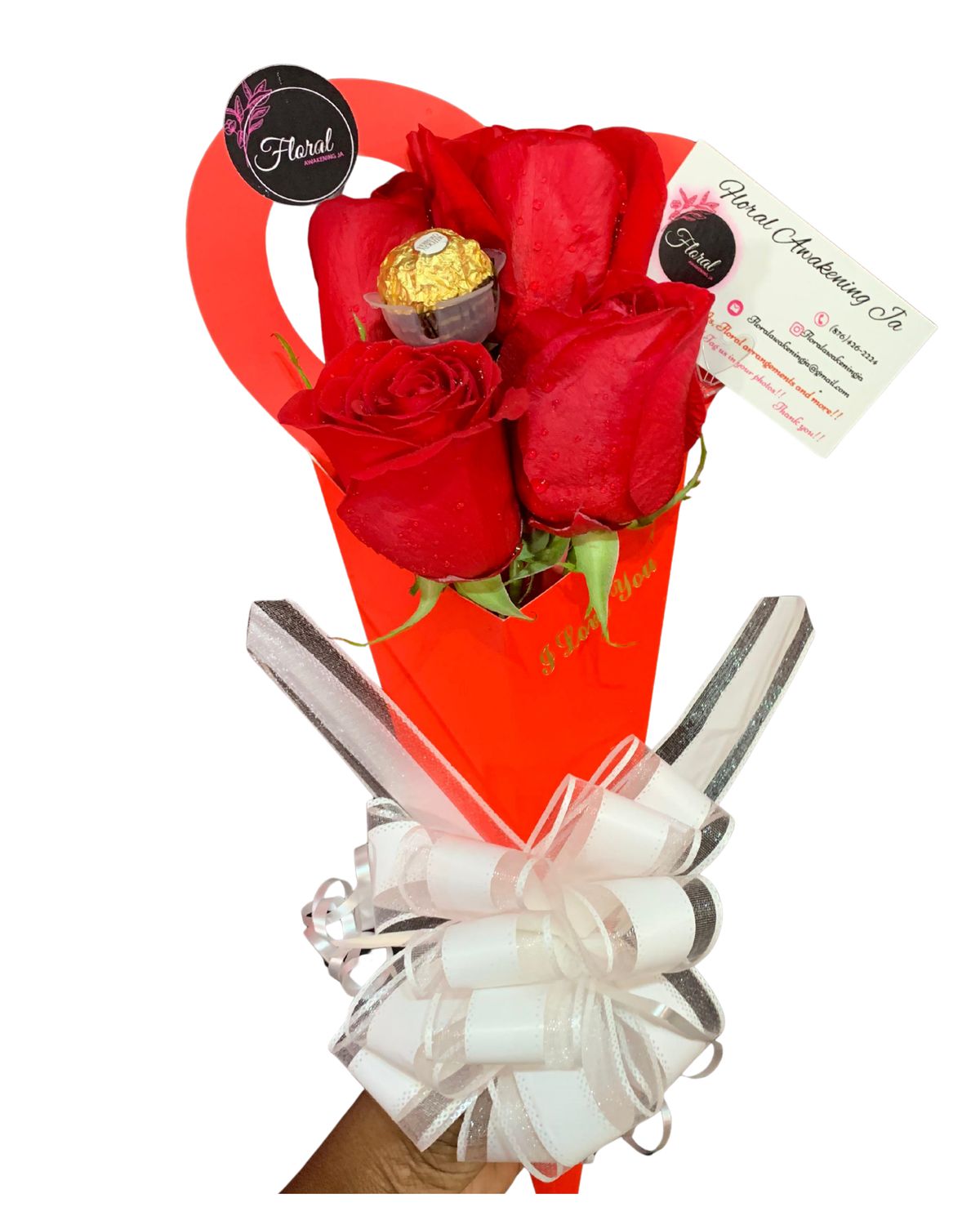 Mini Heart Shaped Bundle (Roses only)