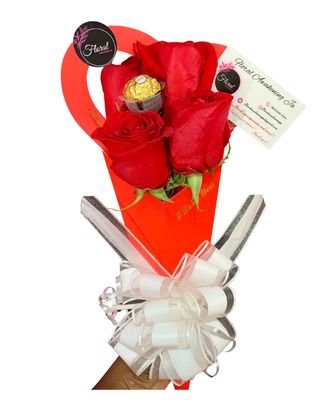 Mini Heart Shaped Bundle (Roses only)