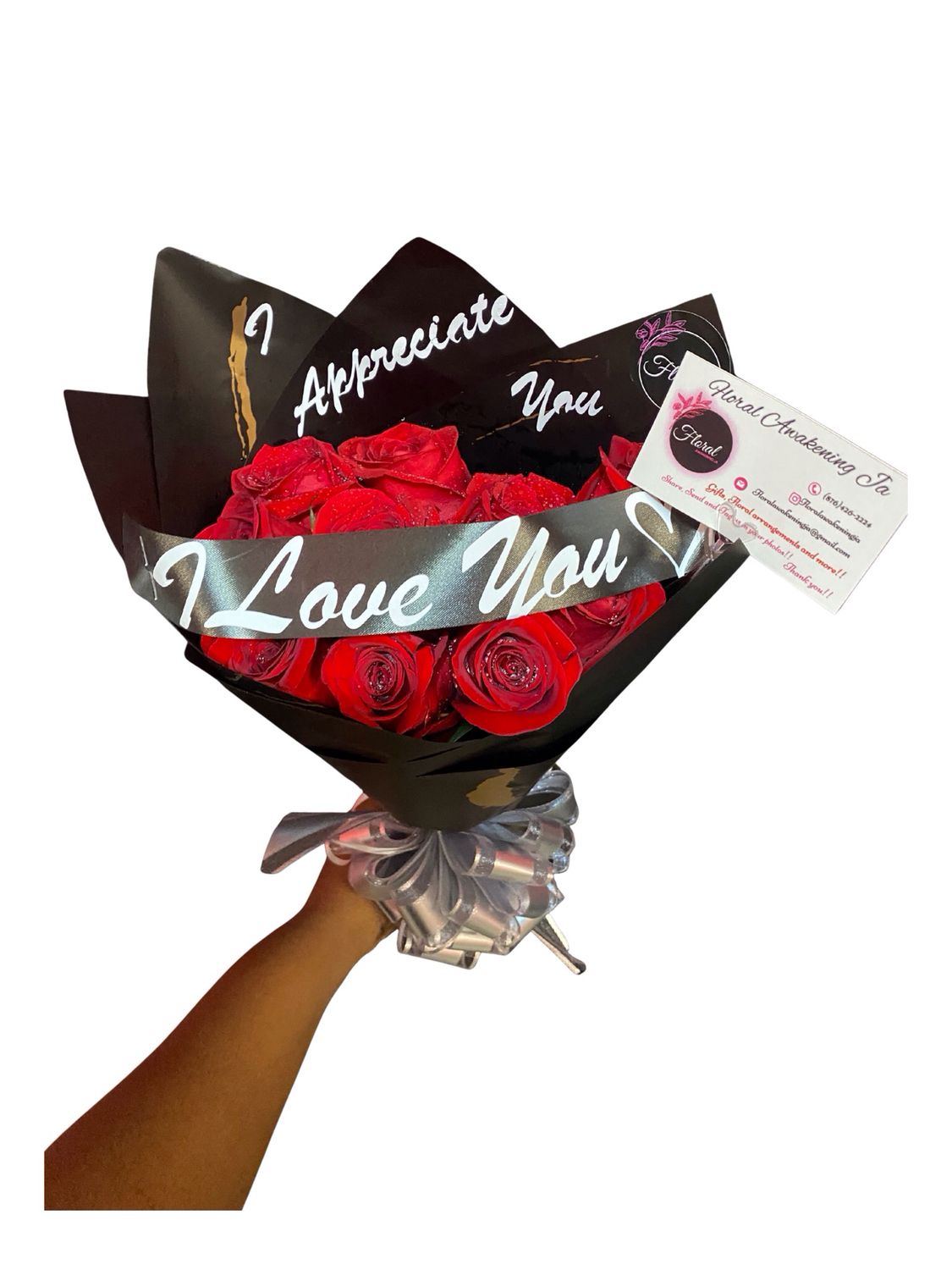 Small Medium Roses only Bouquet