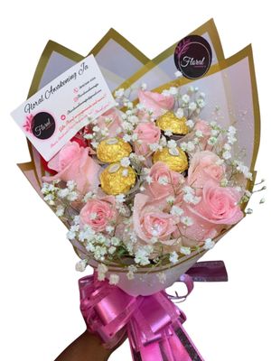 Small Medium Roses only Bouquet