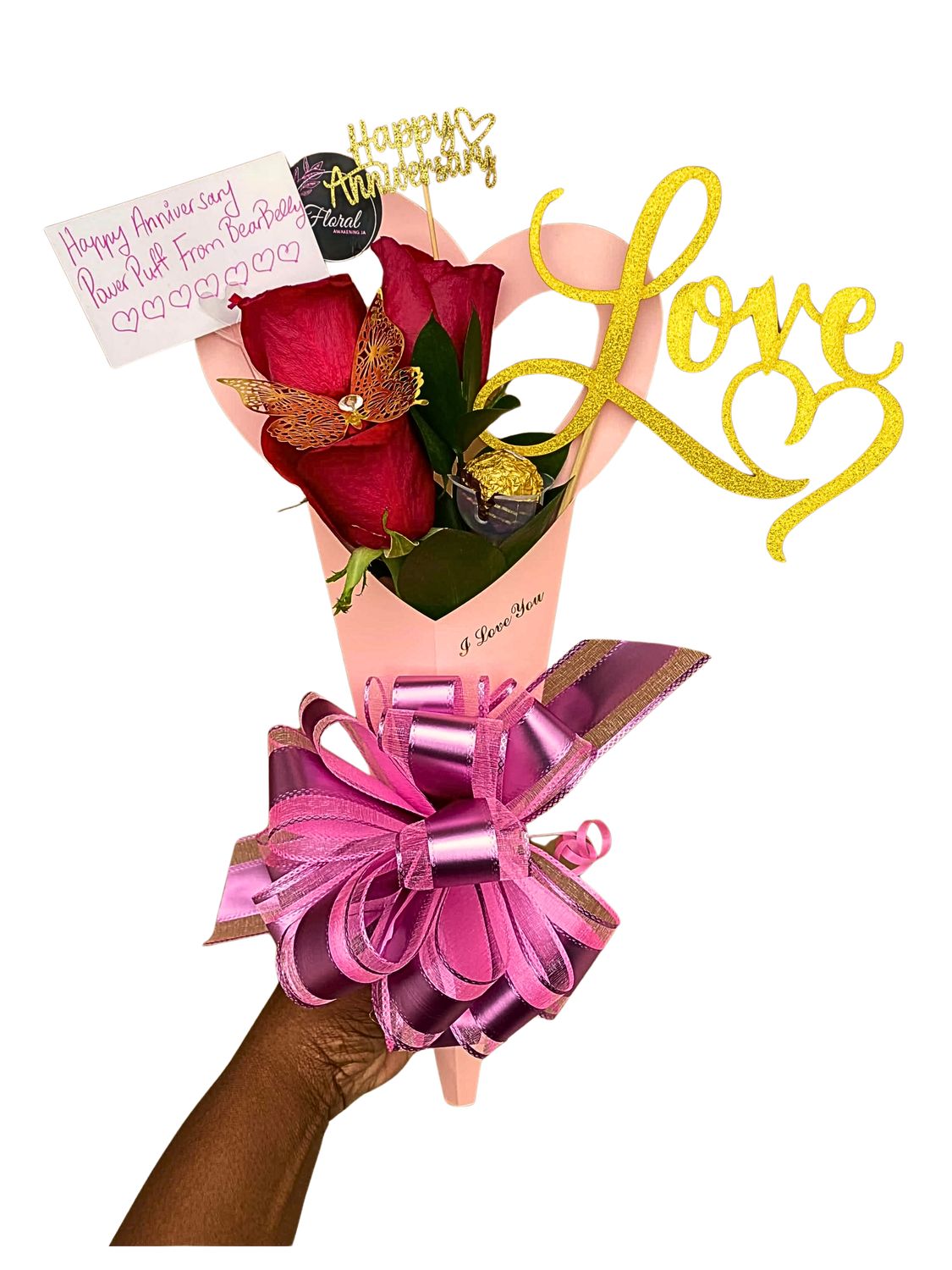 NEW Mini Heart Shaped Bundle (Roses only) GRAD SPECIAL