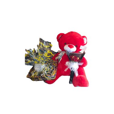 Customized Male Basket And Small ChocoBouquet Combo