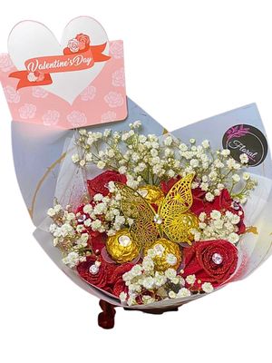 8 Roses Combo
