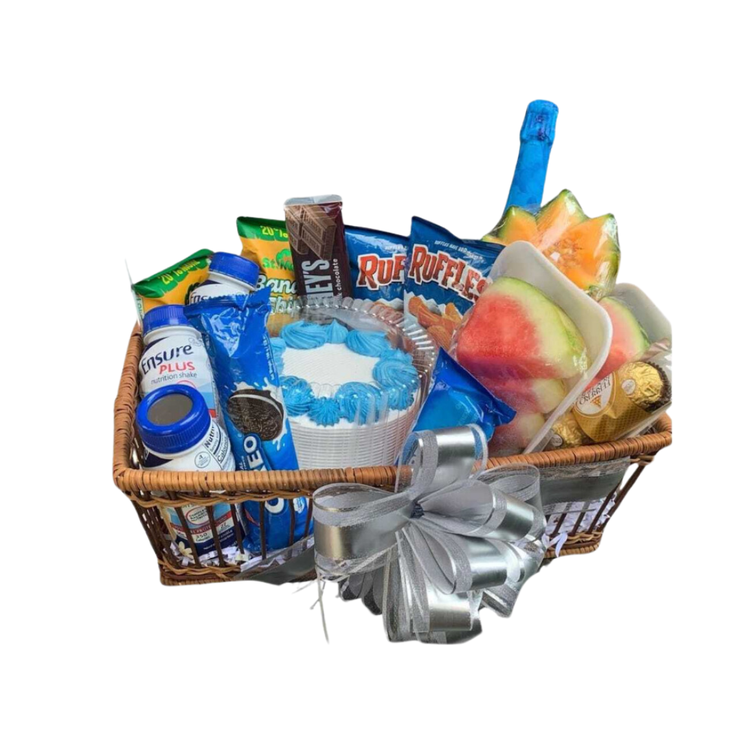 Standard Fruit And Goodies Basket