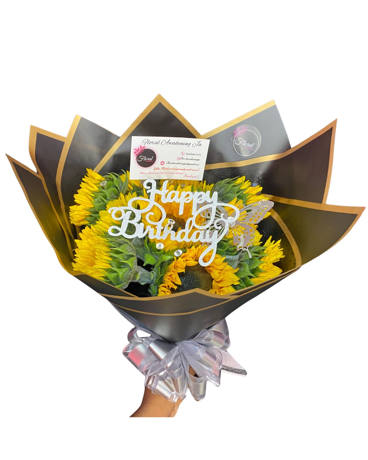 Sunflowers ONLY Small/Medium Mixed Bouquet