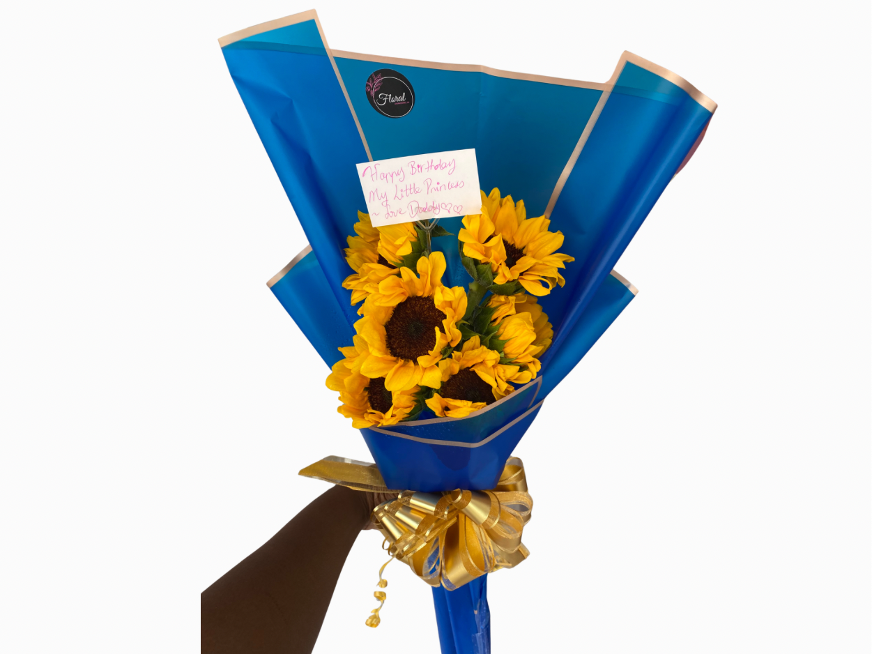 Sunflowers ONLY Small(6) Mixed Bouquet