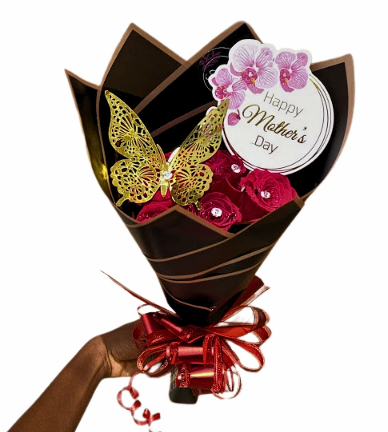 NEW Mothers Day 8 Roses Combo