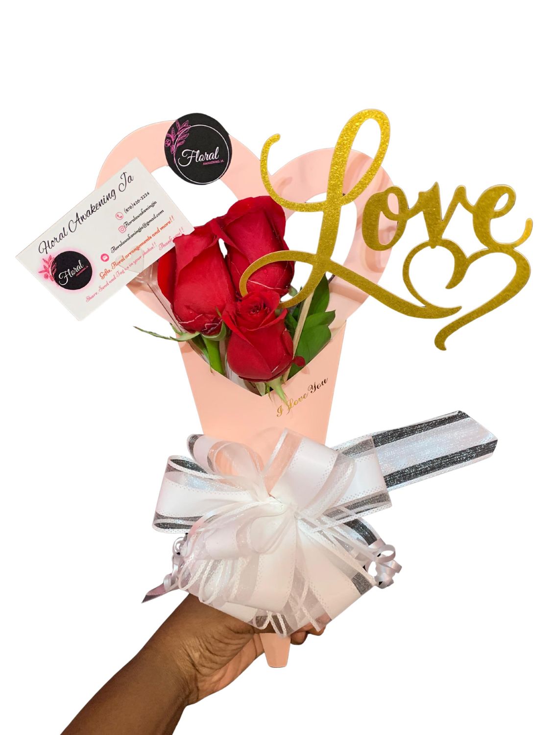 NEW Valentines Mini Heart Shaped Bundle (Roses only)
