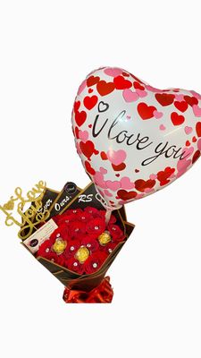 NEW Valentine Medium Bouquet (Roses Only)