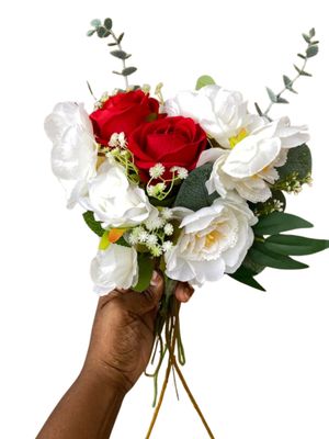 Artificial Bridal Bouquet(Roses )-Small