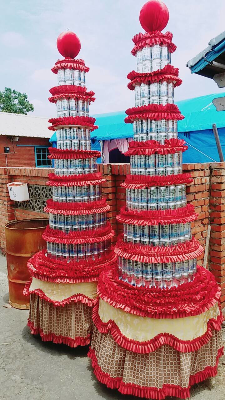 七層7層全台灣啤酒平安米罐頭塔-桃園、新竹、苗栗、彰化免運請電洽0800228068