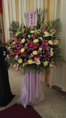 高架鮮花