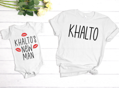 Amto/Khalto &amp; Amto’s/Khalto&#39;s (Auntie) New Man matching shirts.