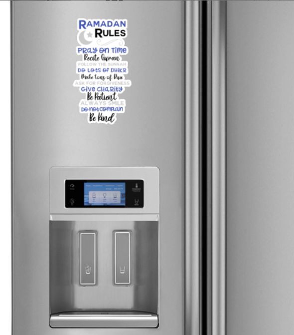 Ramadan Rules Magnet