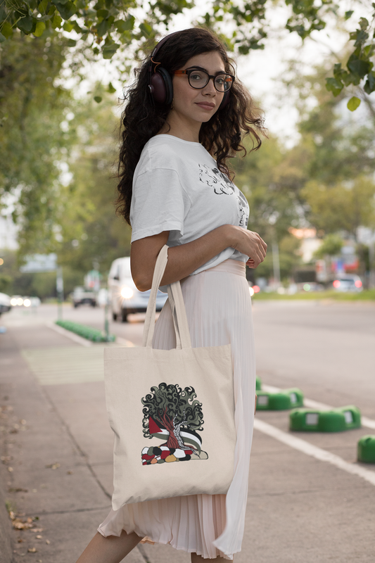 Olive Tree Palestinian Tote Bag