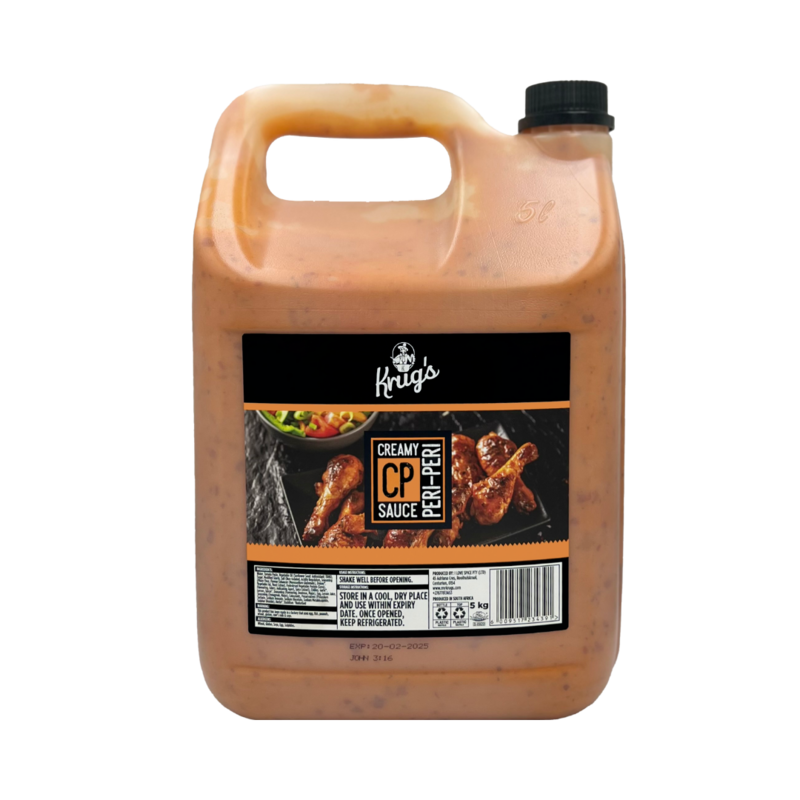 Krug&#39;s Creamy Peri-Peri Sauce 5Kg