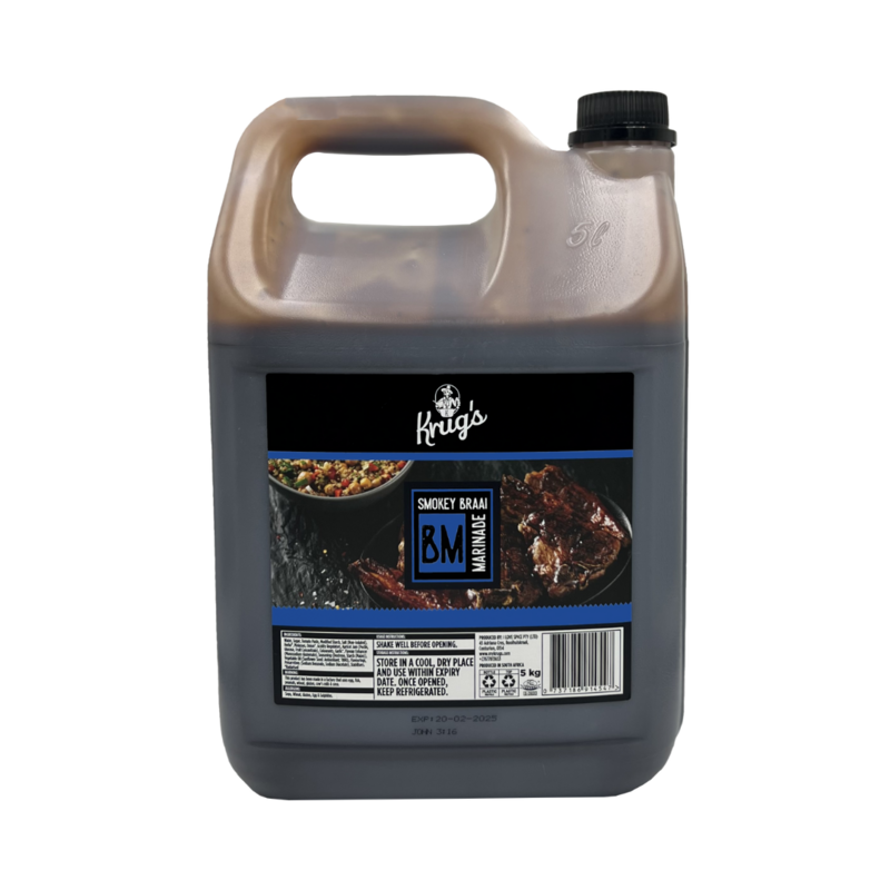 Krug&#39;s Smokey Braai Marinade 5Kg