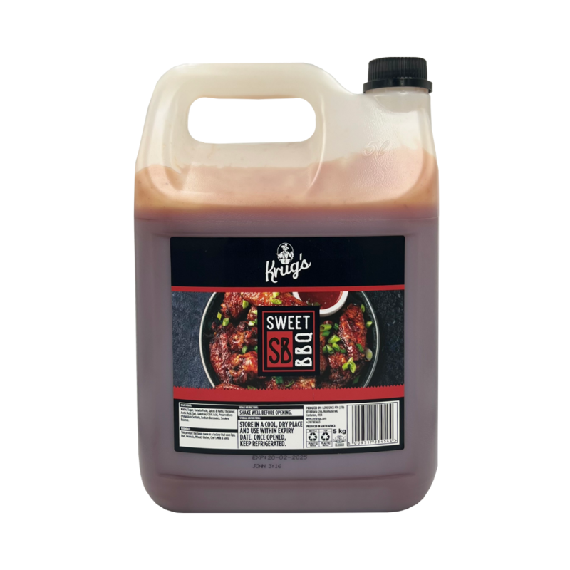 Krug&#39;s Sweet BBQ Sauce 5Kg