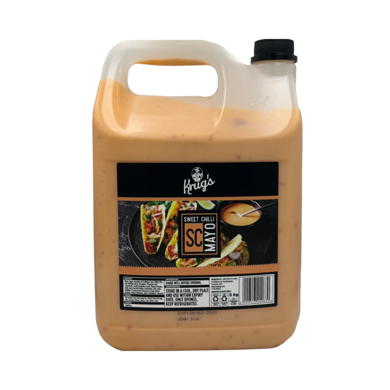 Krug&#39;s Sweet Chilli Mayo Sauce 5Kg