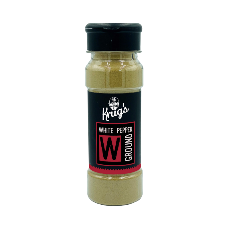 Krug&#39;s White Pepper Ground 150ML