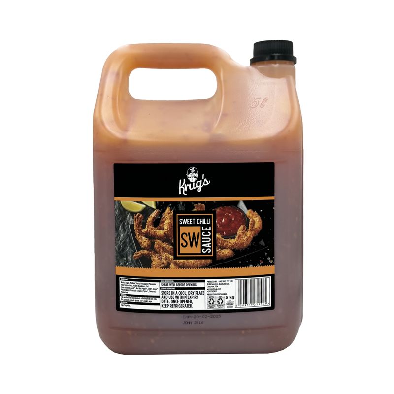 Krug's Sweet Chilli Sauce 5Kg