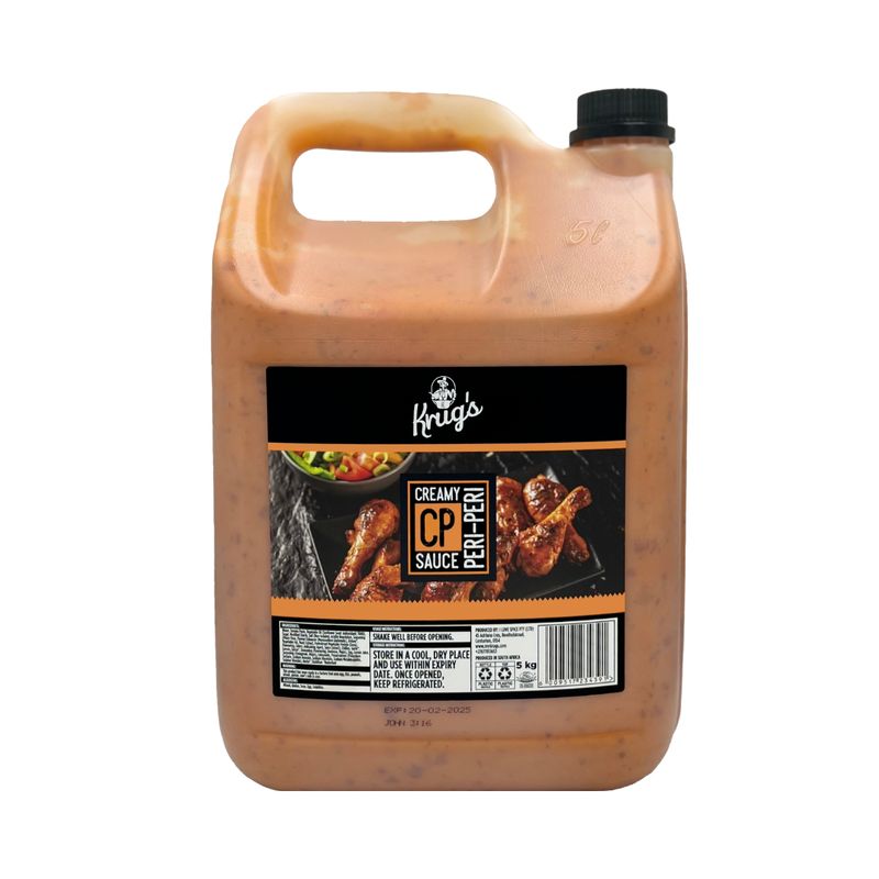 Krug's Creamy Peri-Peri Sauce 5Kg