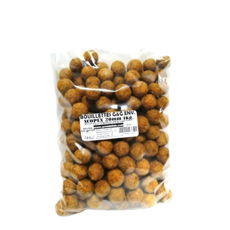 Boiles G&G scopex 20mm 1kg