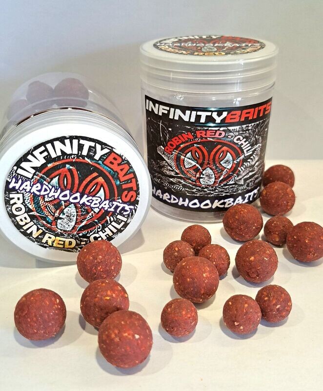 Hookbait natural redrobin-chilli 15-20mm