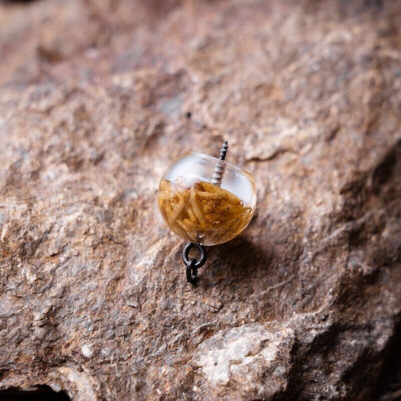 Hookbait snowman asticot 20mm 4 uni
