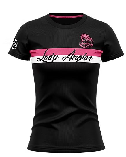 Camiseta Lady Angler rayas