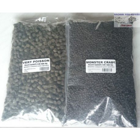 PELLET CLUB MONSTER CRABE 1KG.