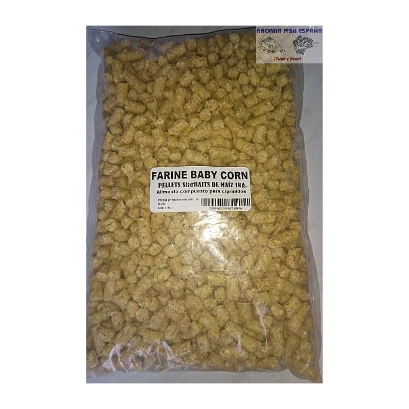 PELLETS FARINE BABY CORN 1kg