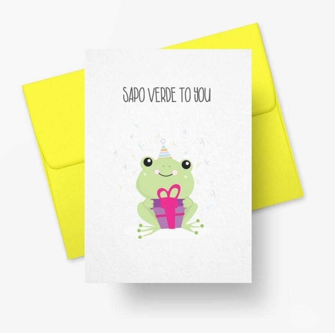 Sapo verde