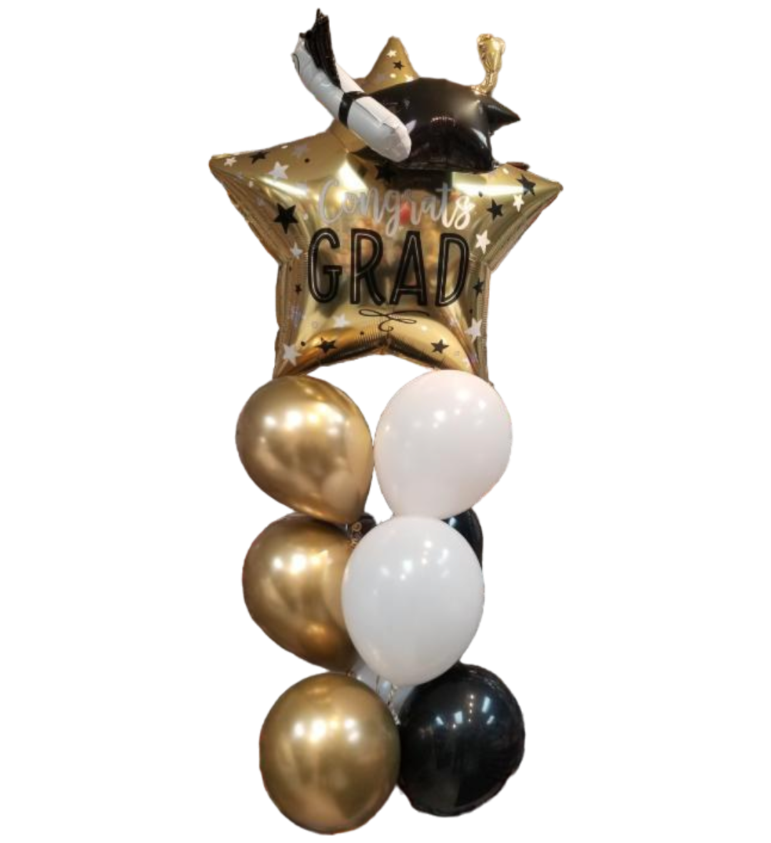 Graduation Bouquet with 6 latex