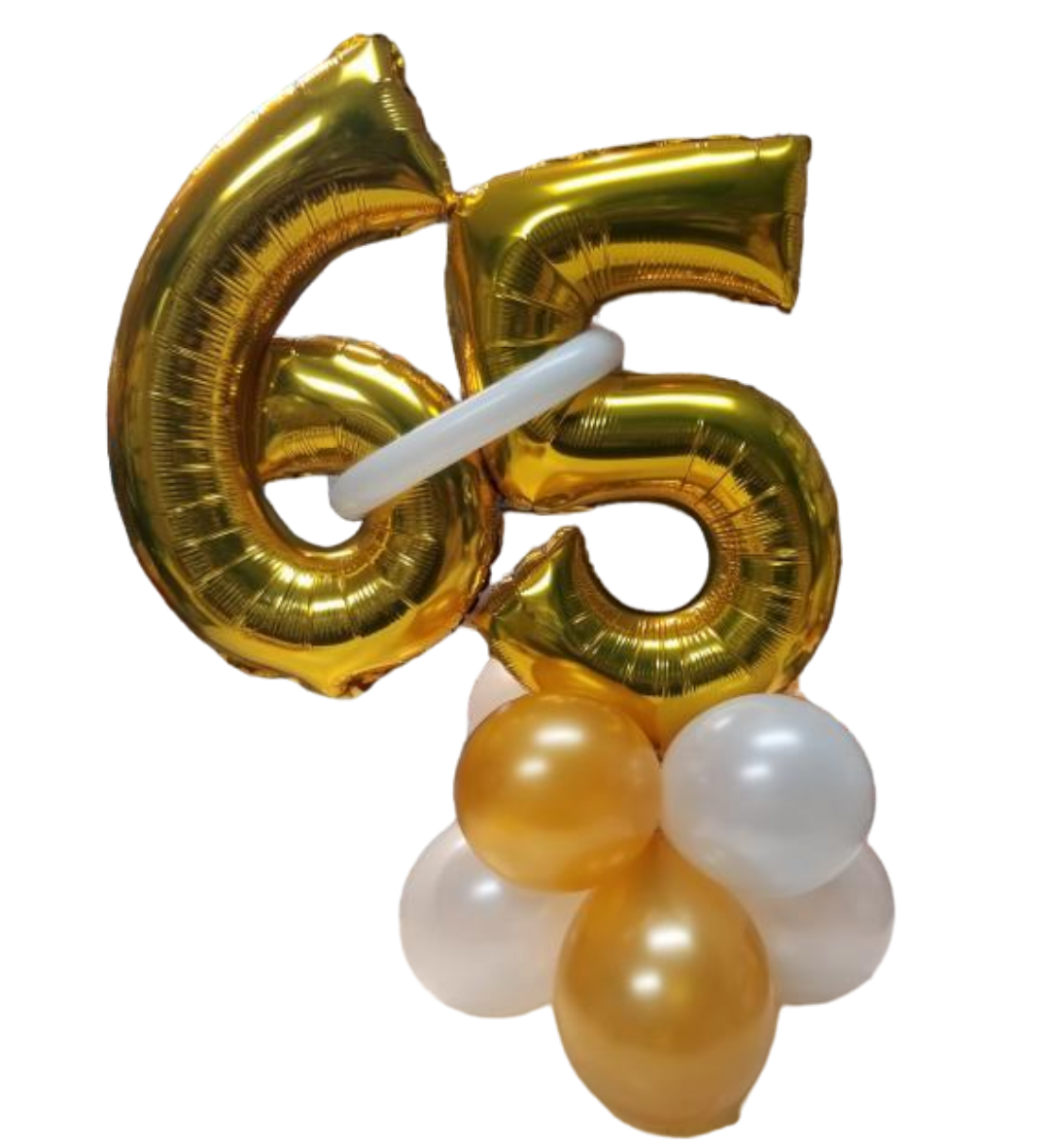Number 65 Centerpiece