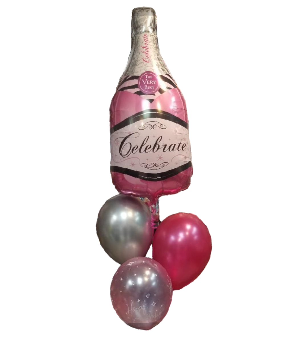 Champagne Bottle Bouquet