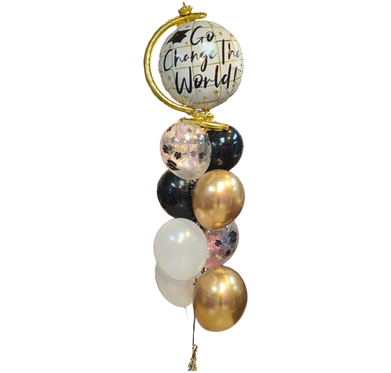Go Change The World Graduation Bouquet