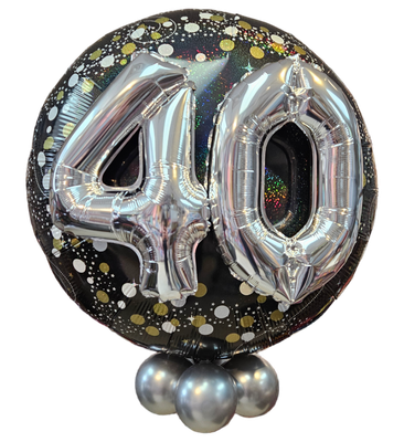 3D Number 40 ( jumbo)