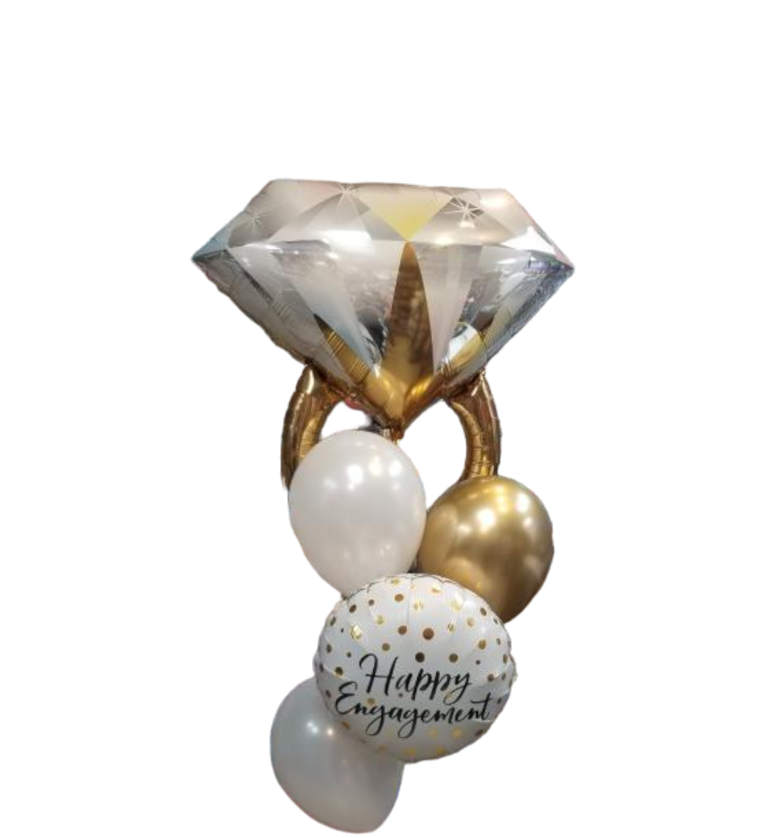 Engagement Ring Bouquet
