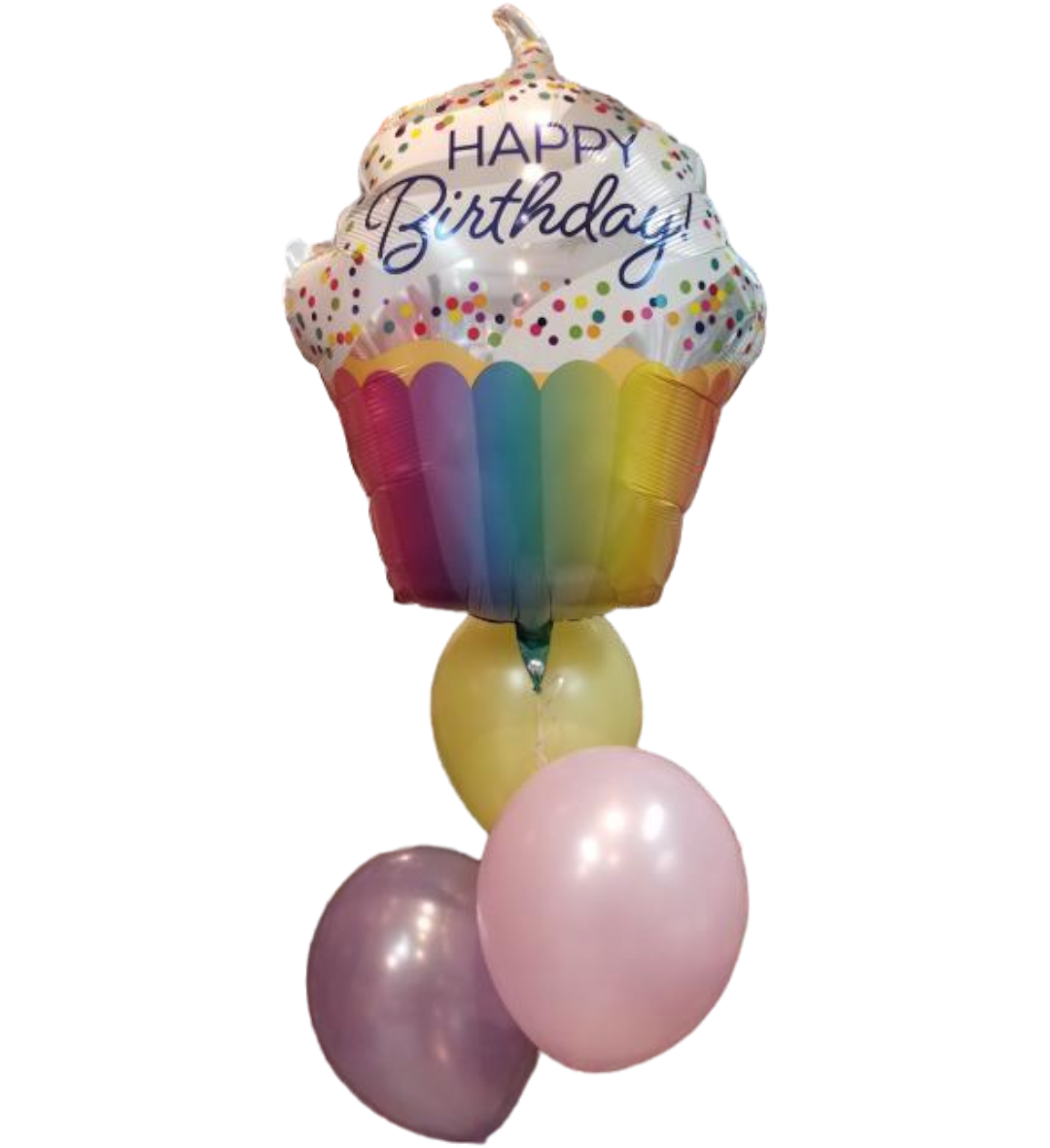 Bouquet Cupcake Happy Birthday