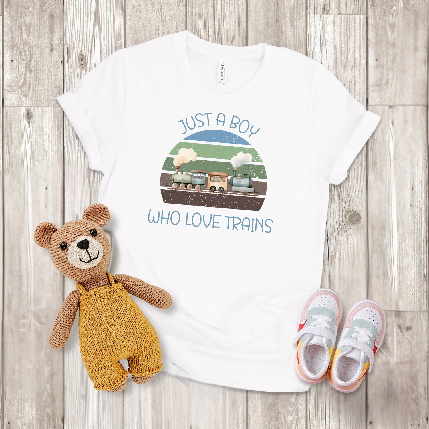 Just a Boy Who Love Trains