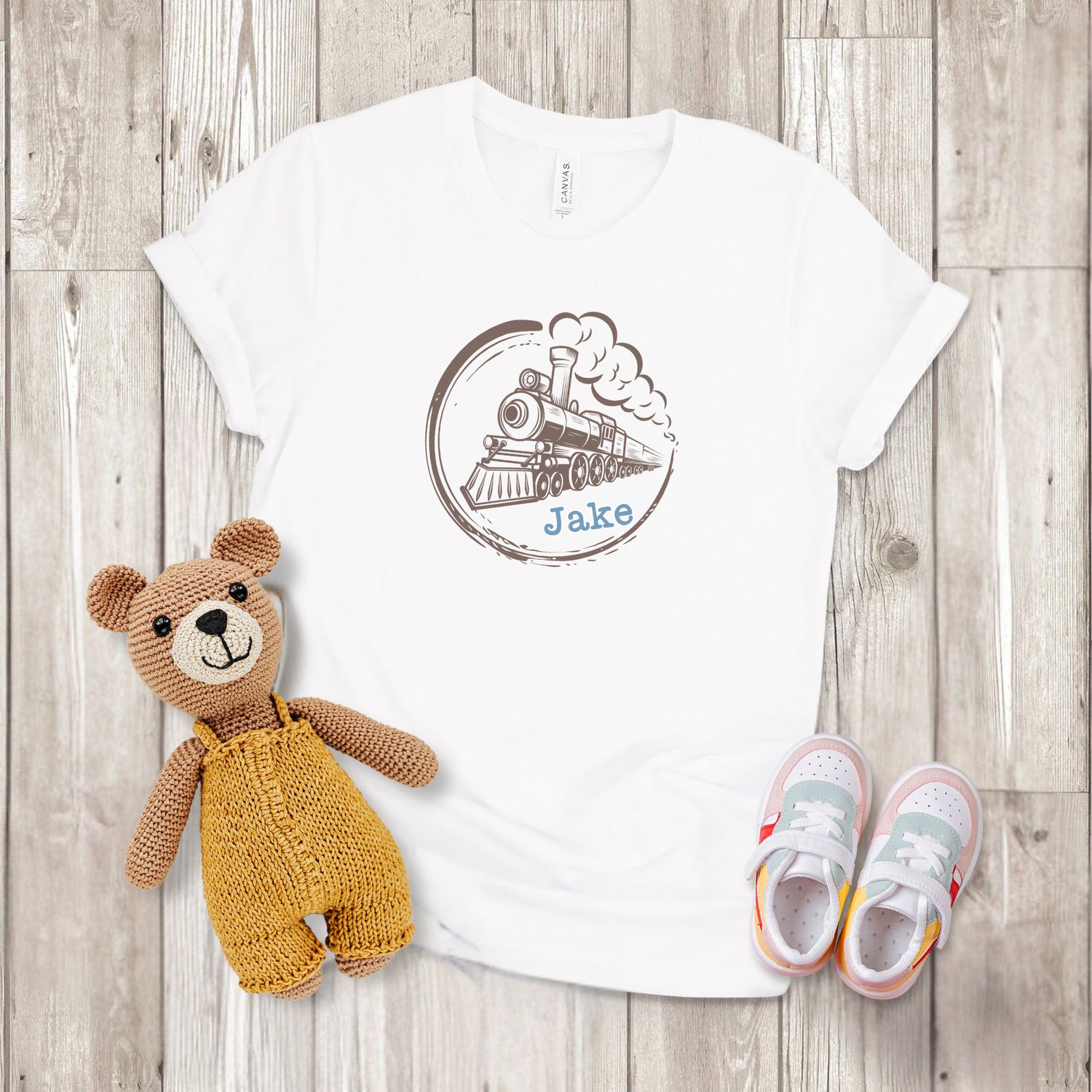 Personalized Name on Train