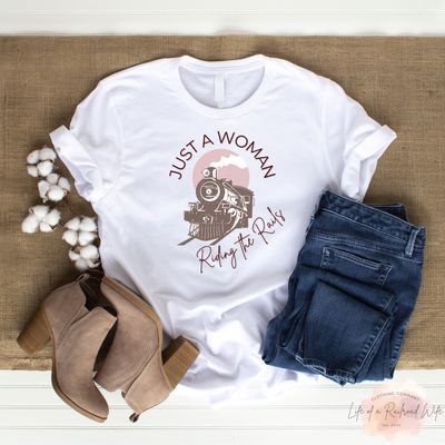 Just a Women Riding The Rails