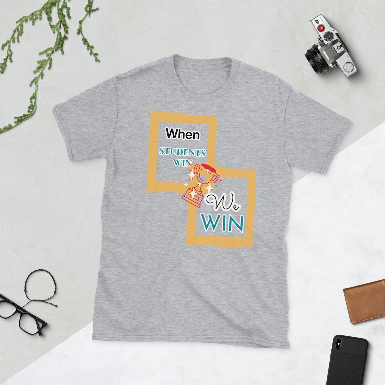 Win! Short-Sleeve Unisex T-Shirt