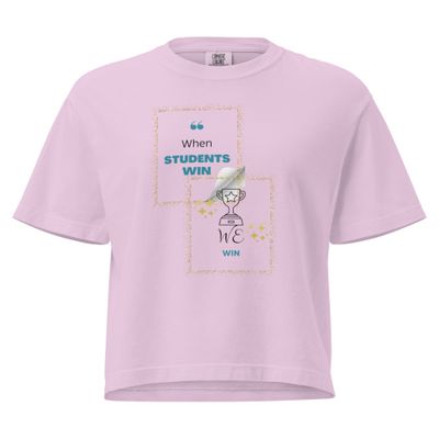 Women’s heavyweight boxy tee