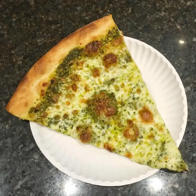 Pesto slice