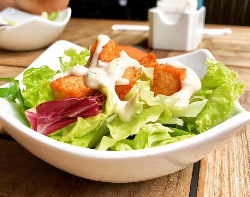 Crispy Chicken Salad