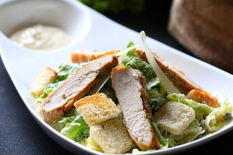 Grilled Chicken Caesar Salad