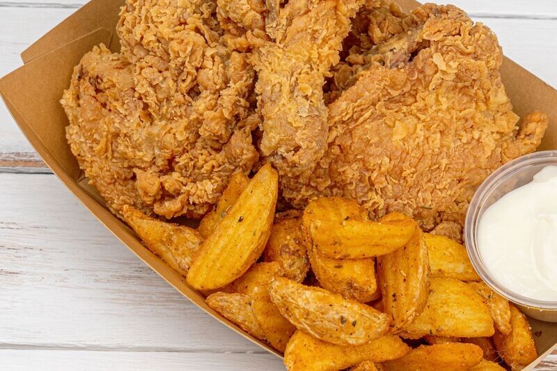 Chicken Strips and Fries Combo